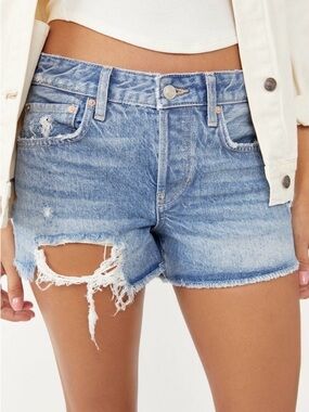 Free People Good Times Relaxed Shorts 28